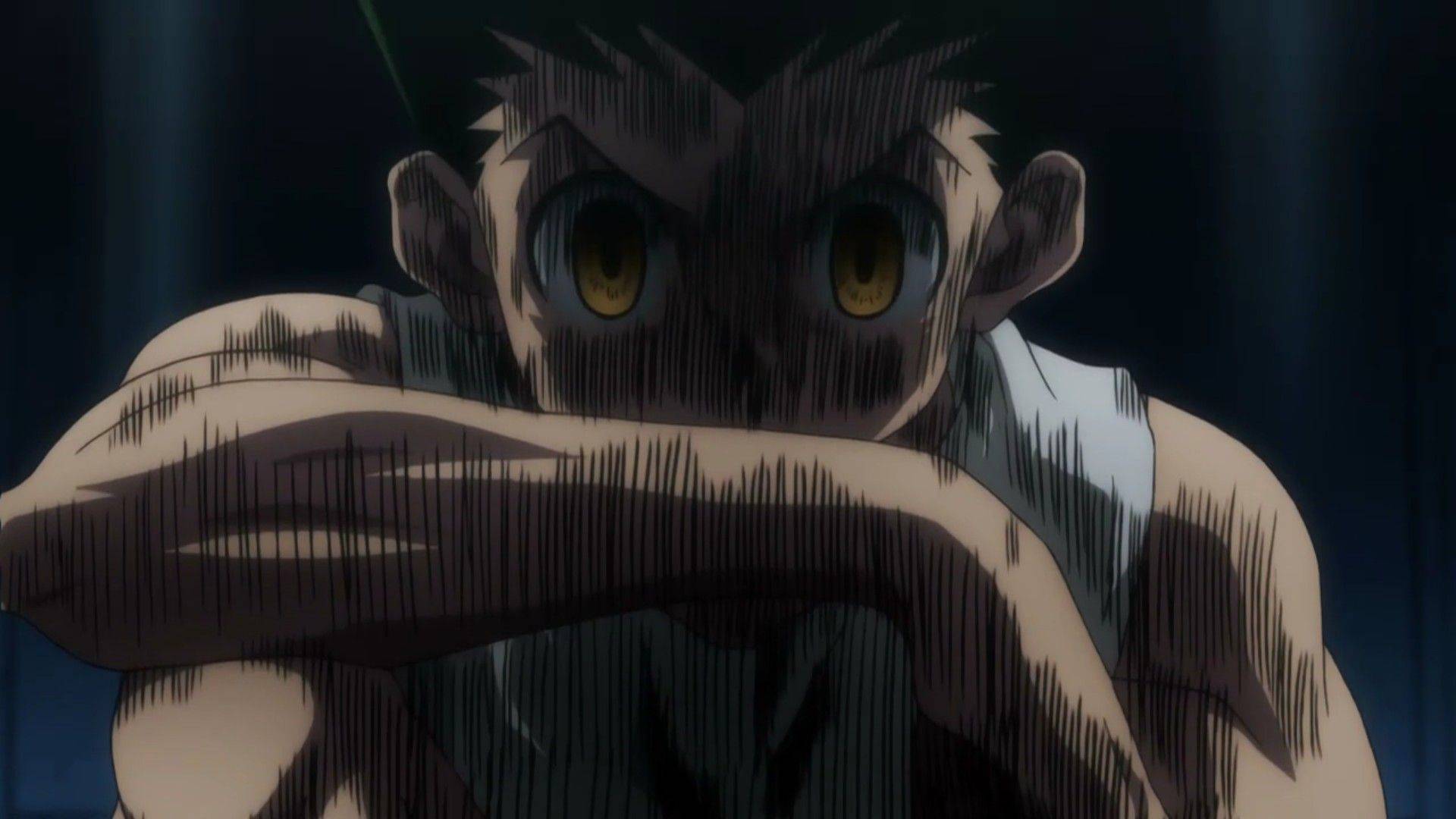 GON FRIX VS MERUEM . IN HIS SUPER FORM