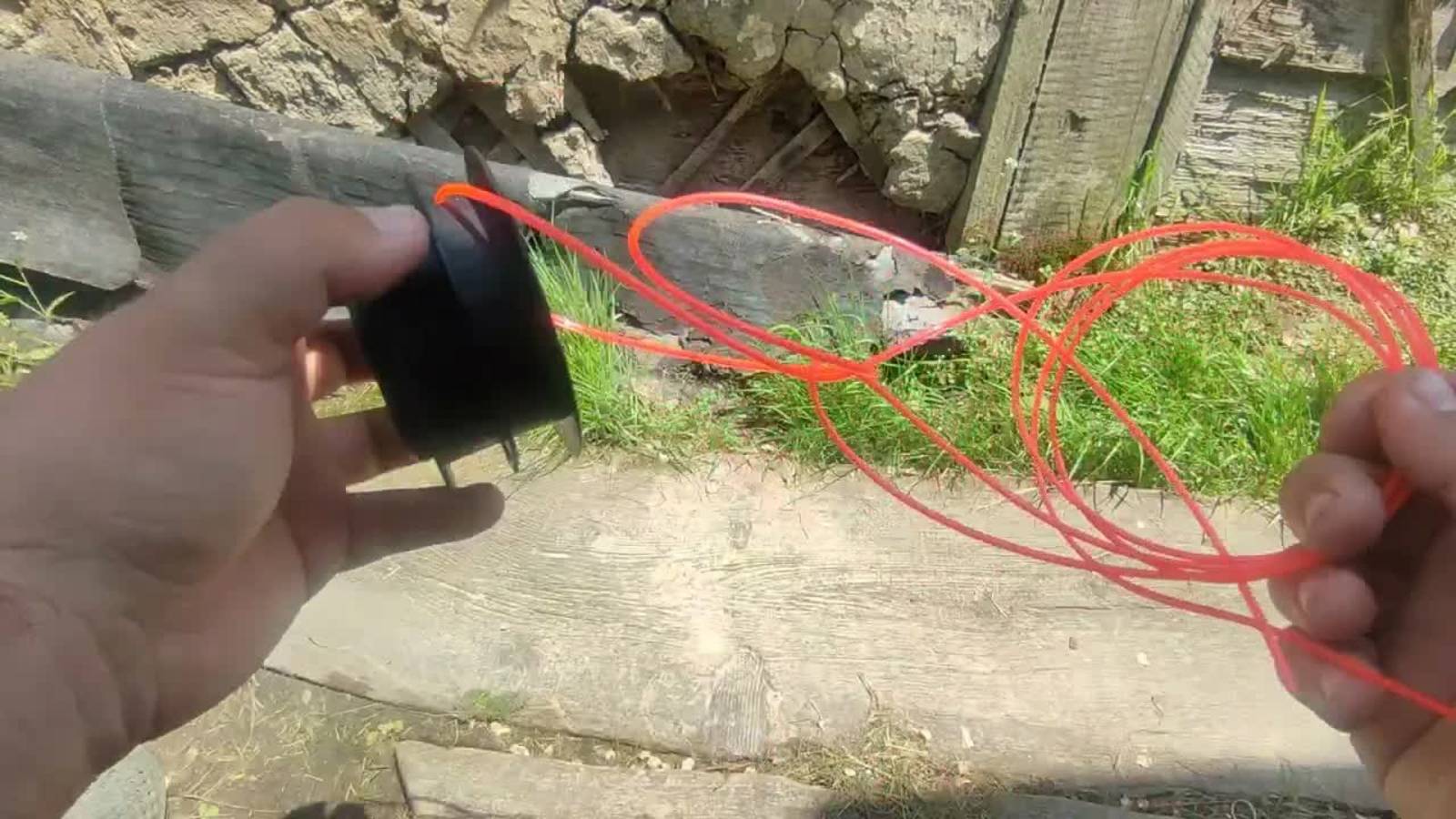 Как правильно собрать катушку с леской для триммера