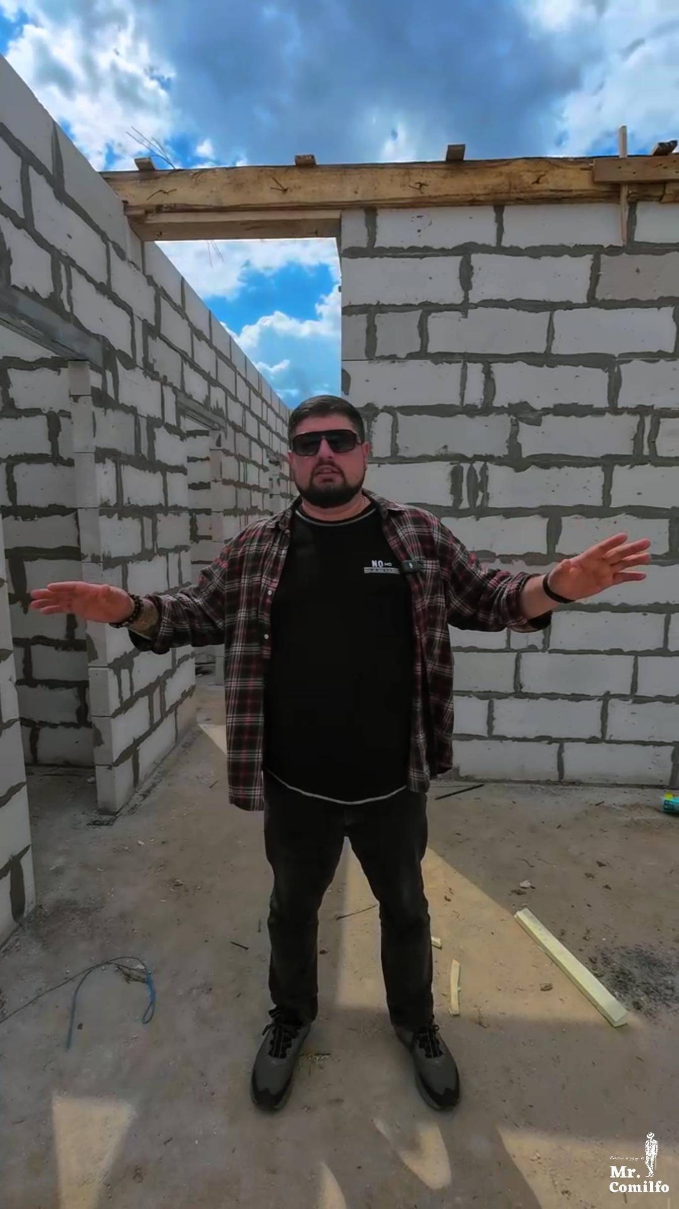 Продолжаем строительство дома🏗️