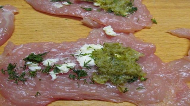 Рулеты из индейки