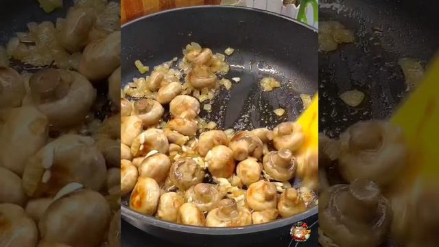 Жареные грибочки! Таят во рту.