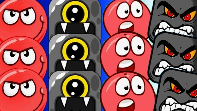 КРАСНЫЙ НЕСНОСНЫЙ ШАРИК,  red ball4 red ball5 , КРАСНЫЙ НЕСНОСНЫЙ ШАРИК,  МУЛЬТИКИ ДЛЯ МАЛЫШЕЙ