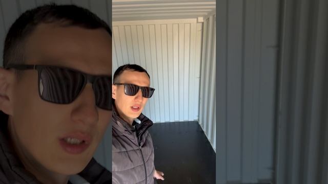 Обзор 20 футового контейнера графитного цвета😊🚚🪝