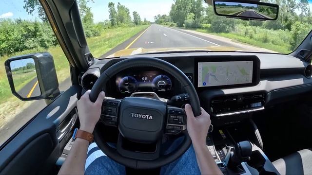 Toyota Land Cruiser First Edition 2024 [2.4 л 326 л.с.] POV Test Drive