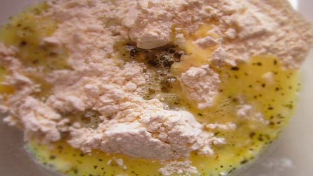Лепешки с базиликом и имбирем