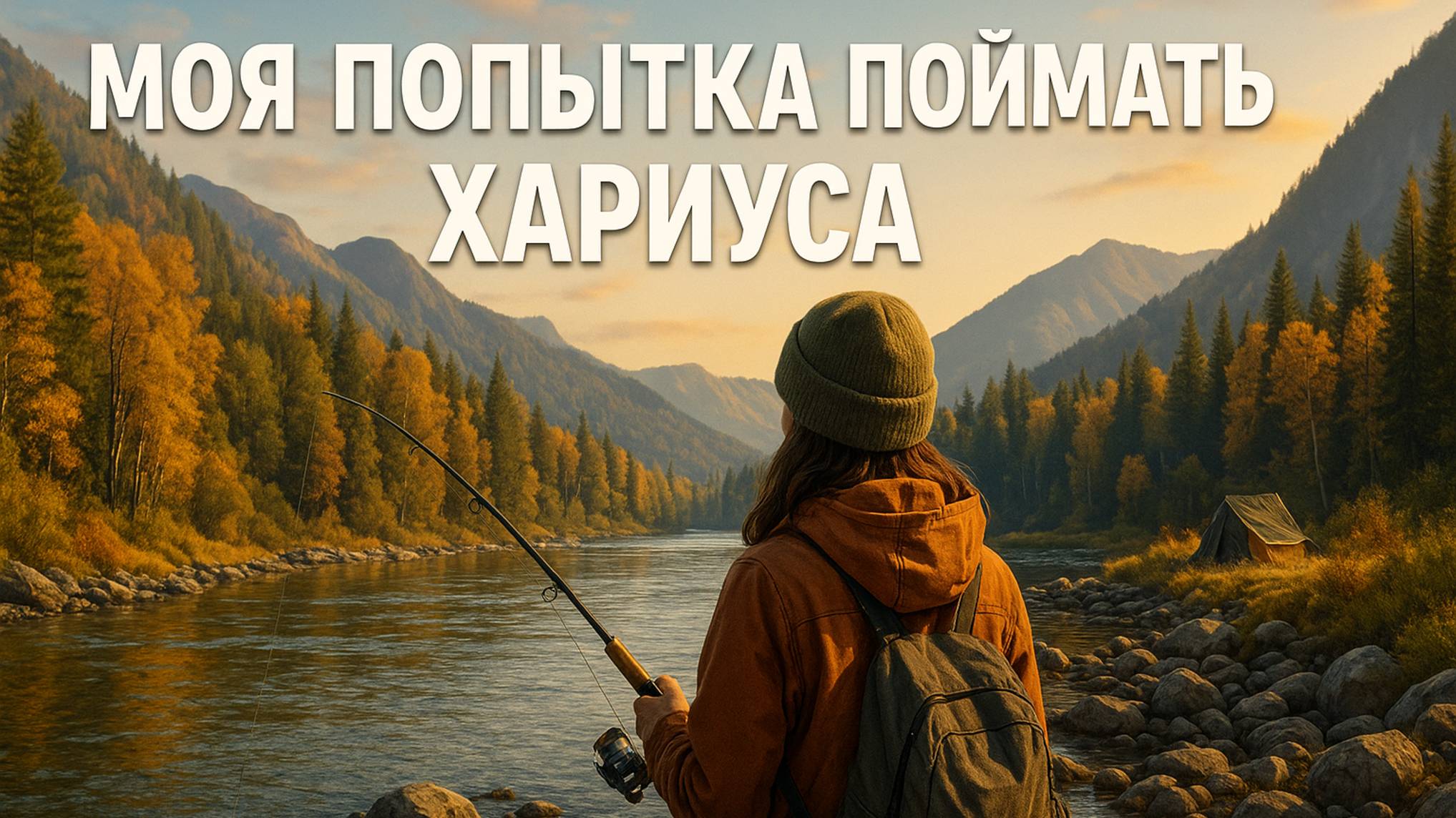 Моя попытка поймать первого хариуса. Рыбалка и отдых в Горном Алтае, с.Турочак. Но, не все так прос