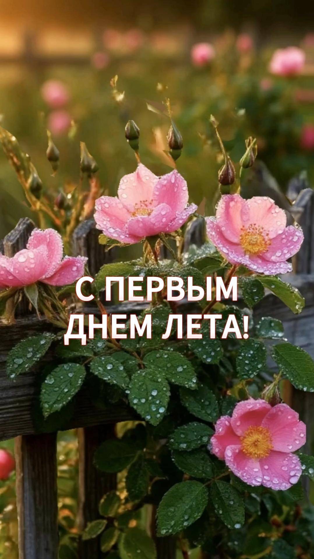 С ПЕРВЫМ ДНЕМ ЛЕТА!
