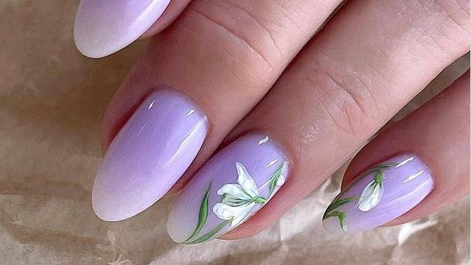 Маникюр на короткие ногти