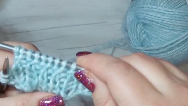 Knitting вязание для начинающих- обзор и провязка новой пряжи.