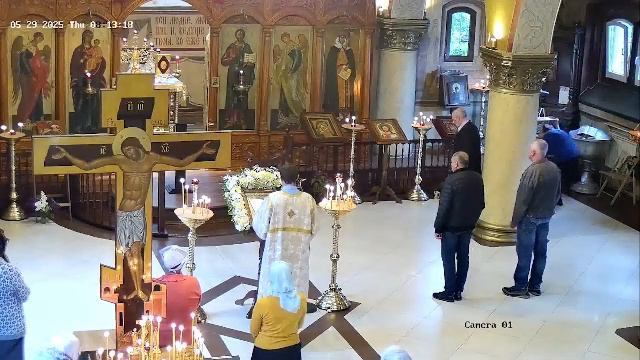 Божественная литургия. 29.05.2025 в 8-00.