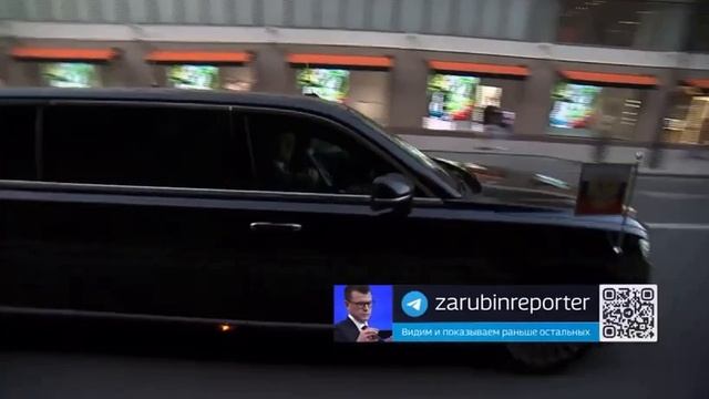 Путин предоставил Синдзо Абэ свой «Аурус», чтобы она после встречи в Кремле поехала в Большой театр