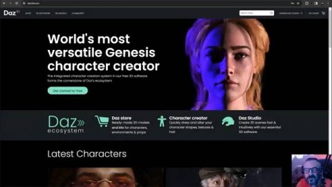 Daz Studio, лучший бесплатный 3D.