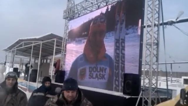 Приветствие Никиты Крюкова участников World Snow Day в Черё?