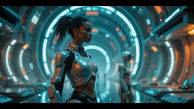 Snowfall Rebellion : Across Frozen Worlds - Sci Fi music & AI video