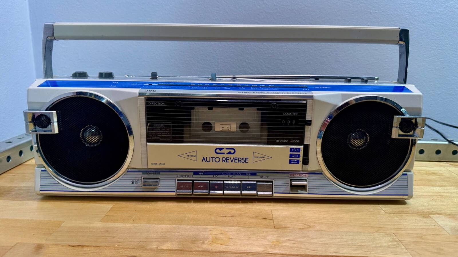 редкие 1984 -год JVC Бумбокс RC-50 кассета Am  FM-Япония