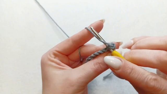 Резинка крючком