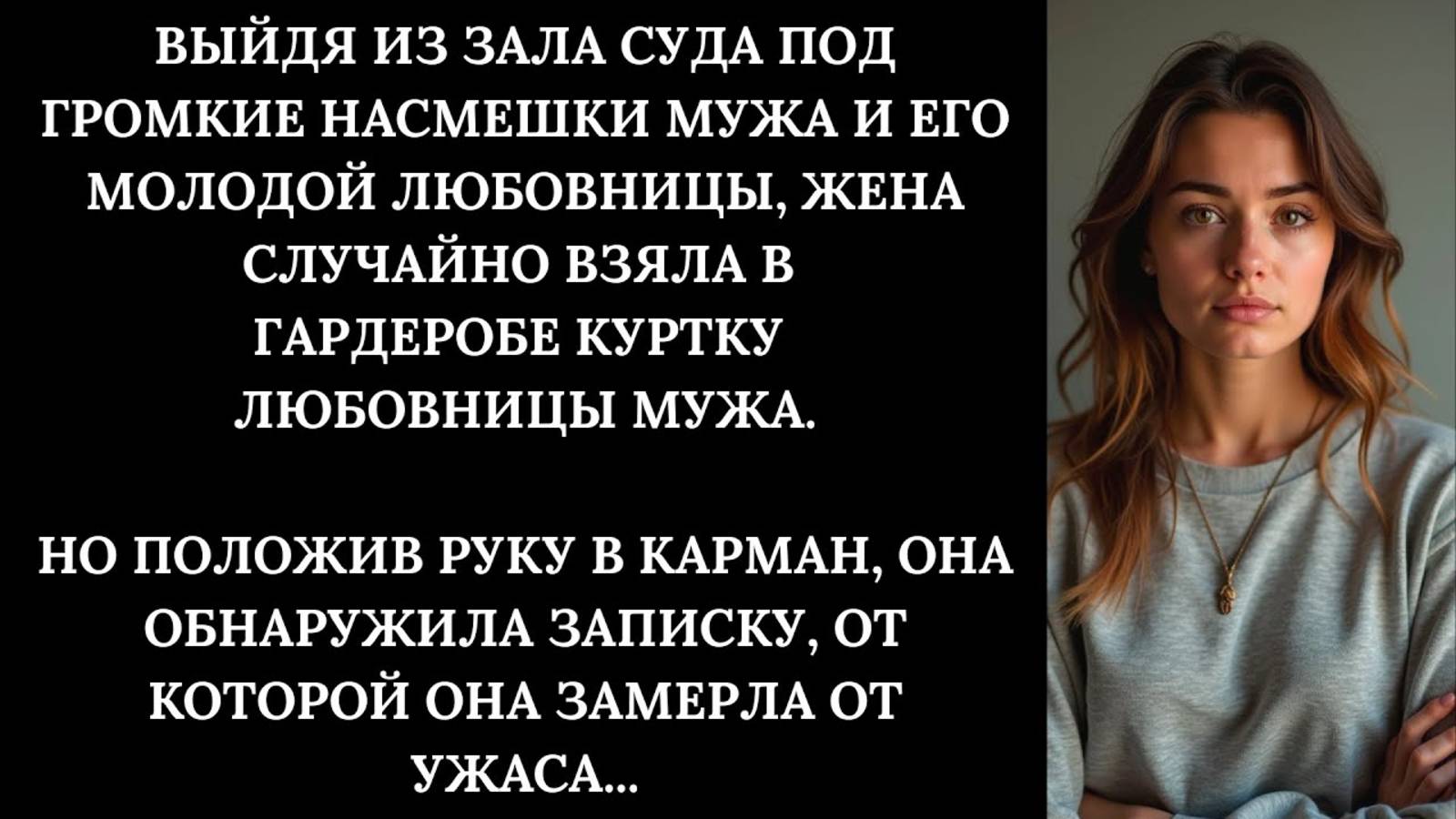 Жена обнаружила в куртке разлучницы записку от мужа — и мир её рухнул…