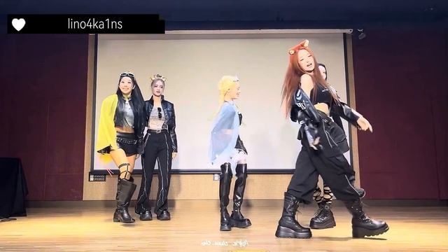 X:IN 'Attention seeker' dance practice mirrored