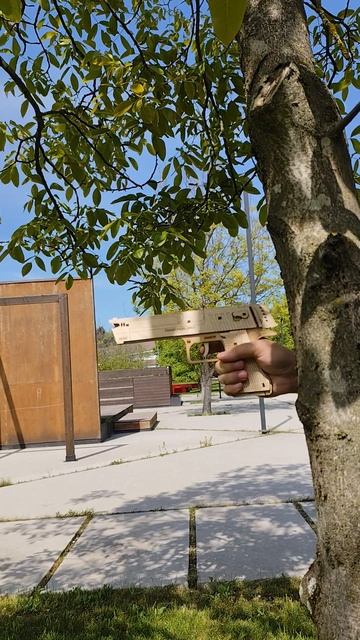 Конструктор Пистолет резинкострел Desert Eagle