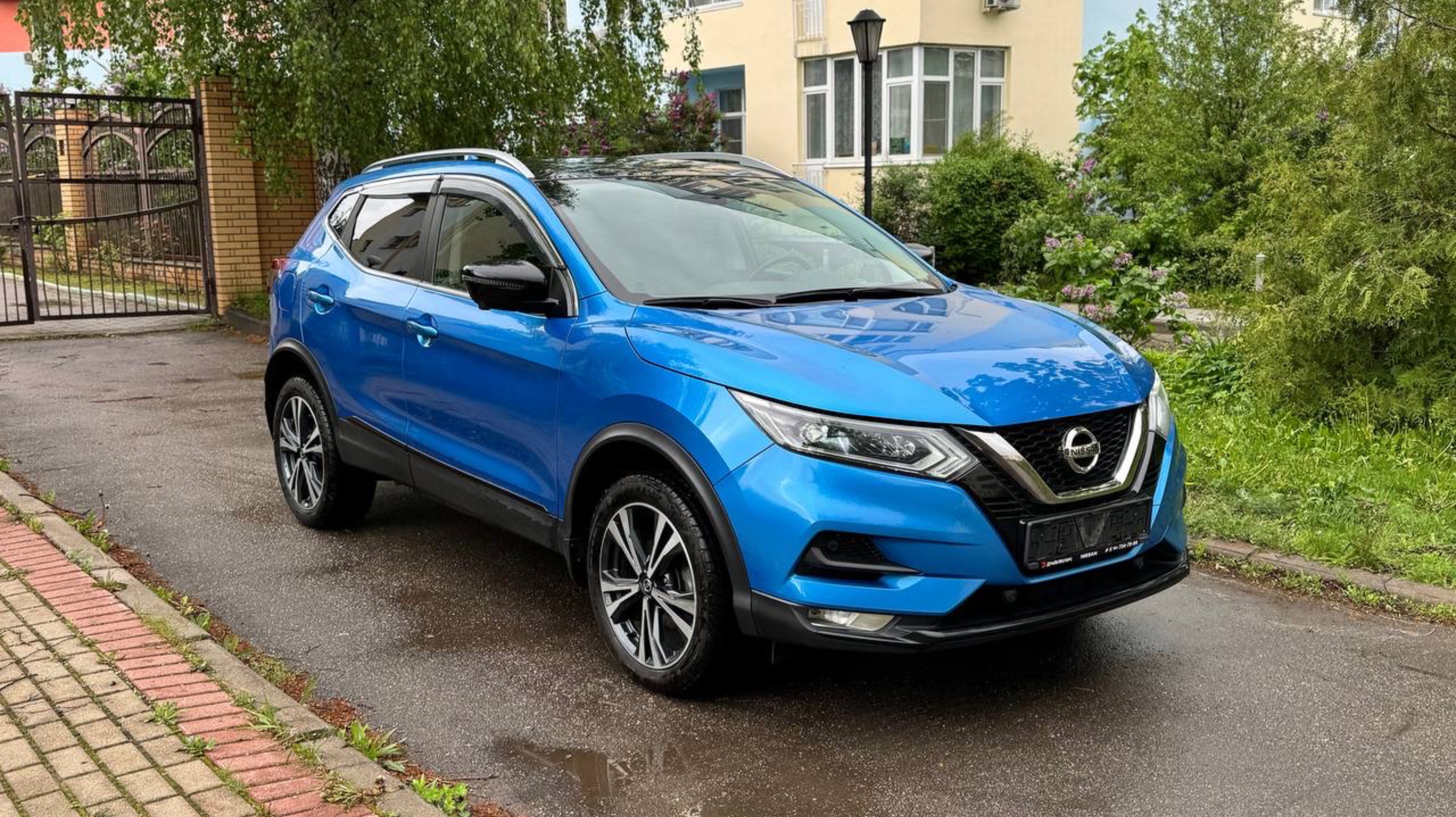 Nissan Qashqai II Рестайлинг 2021, 54 000км, комплектация QE, в родном окрасе