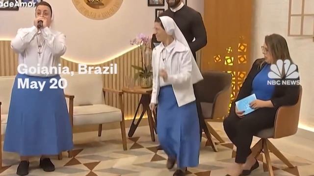 На бразильском ТВ монахиня выдала жесткий битбокс в прямом эфире христианской передачи