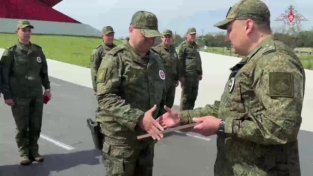 Награждение военнослужащих ВАИ группировки войск «Север»