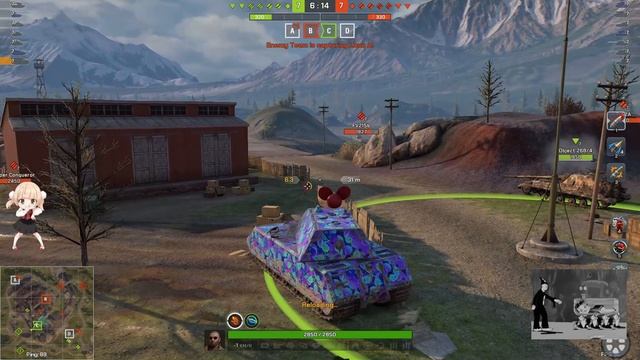 Reforged WOTblitz maus если будет много лайков покажу как установить игру без танцев с бубнами за па