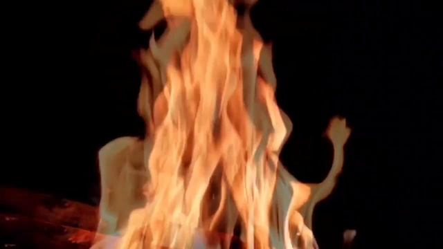 Медитация Пламя огня сжигает вирусы и болезни . Просто