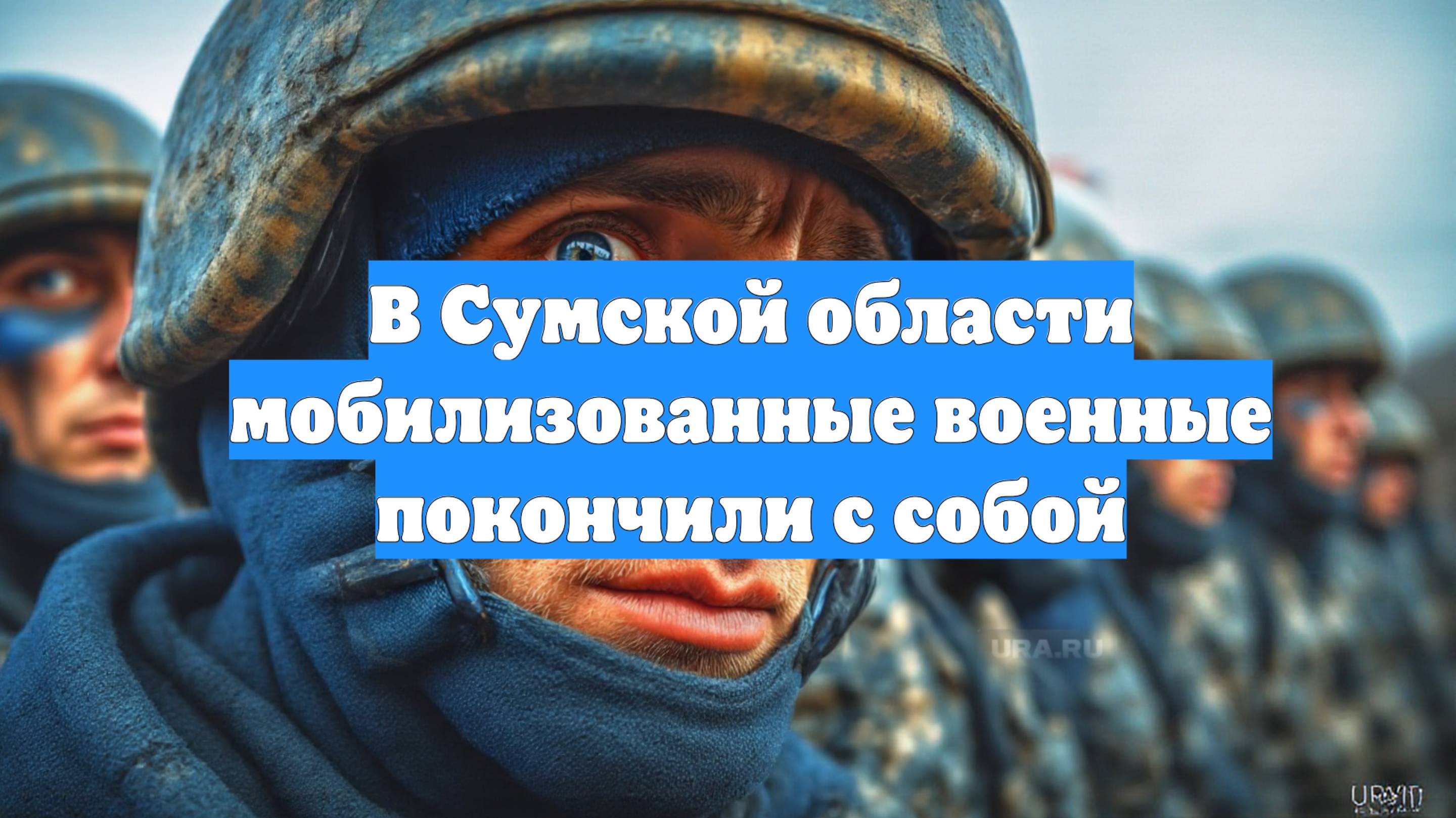 В Сумской области мобилизованные военные покончили с собой
