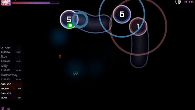 Osu прохожденеие карты