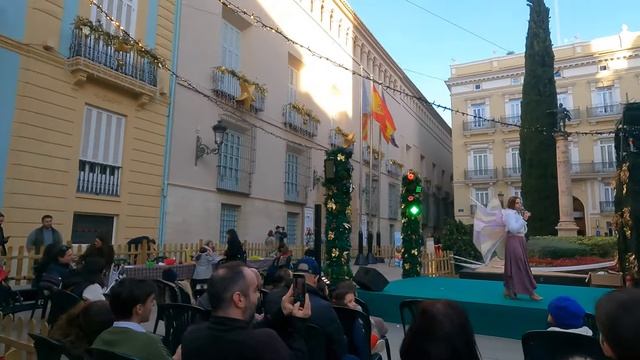 Прогулка по рождественскому рынку в Валенсии | Испания