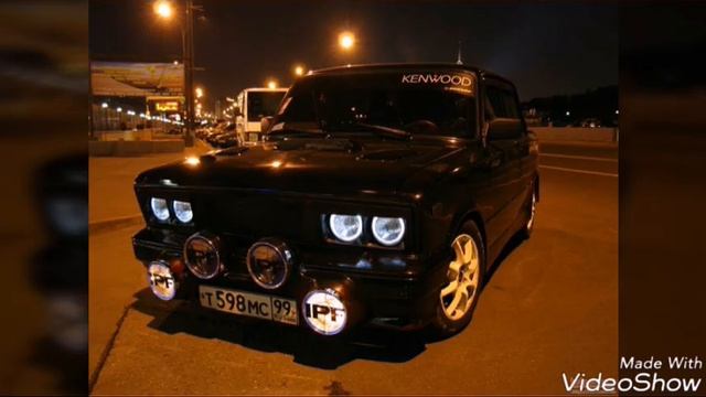 русские тюнинговые машины под  песню "моряк"