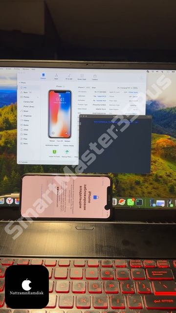 🔓 Разблокировка и обход iCloud блокировки (без сигнала) на iPhone X 64Gb Silver 🔓