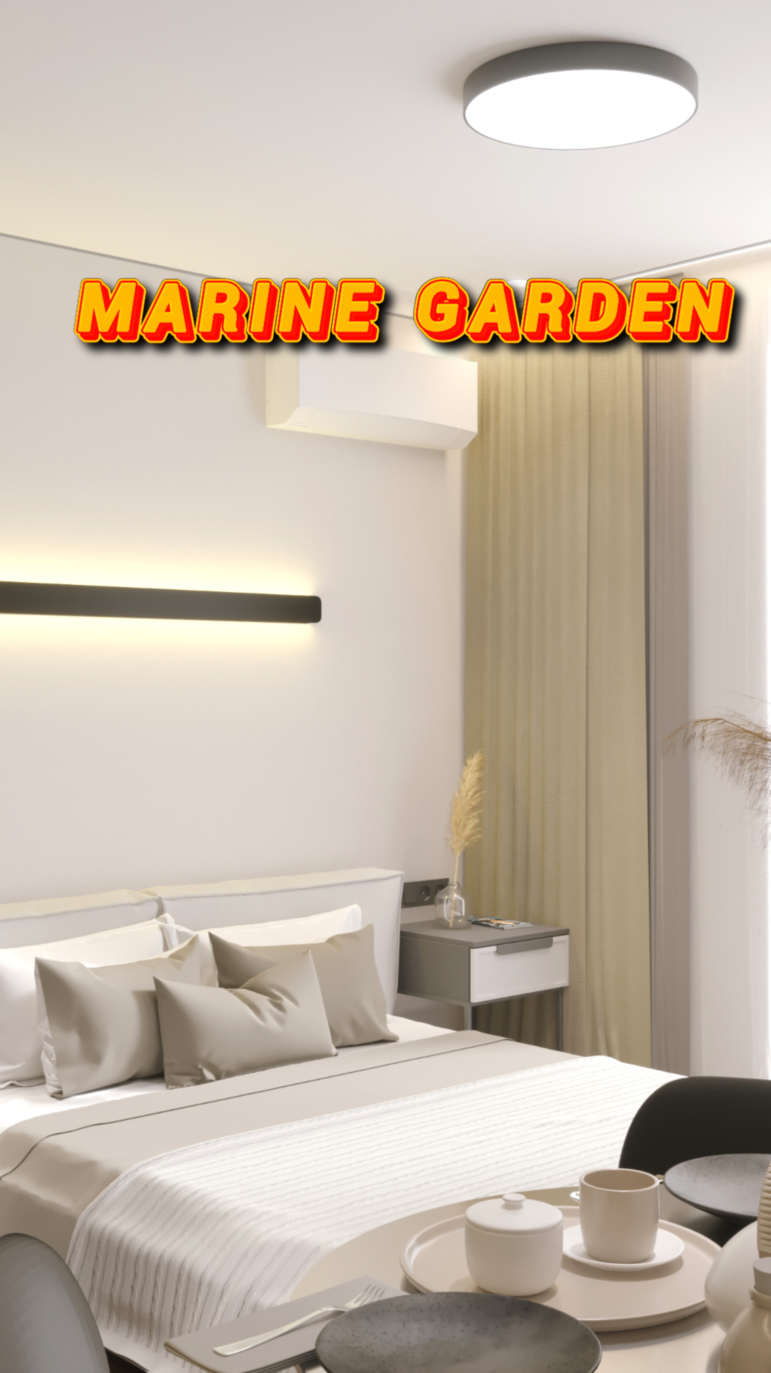 Marine Garden 4* выполняем строительно монтажные работы по дизайн проекту #сочи #ремонтквартир