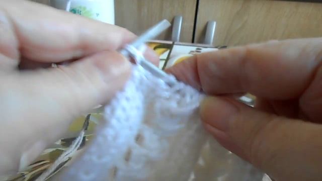 Узор 1017 спицами