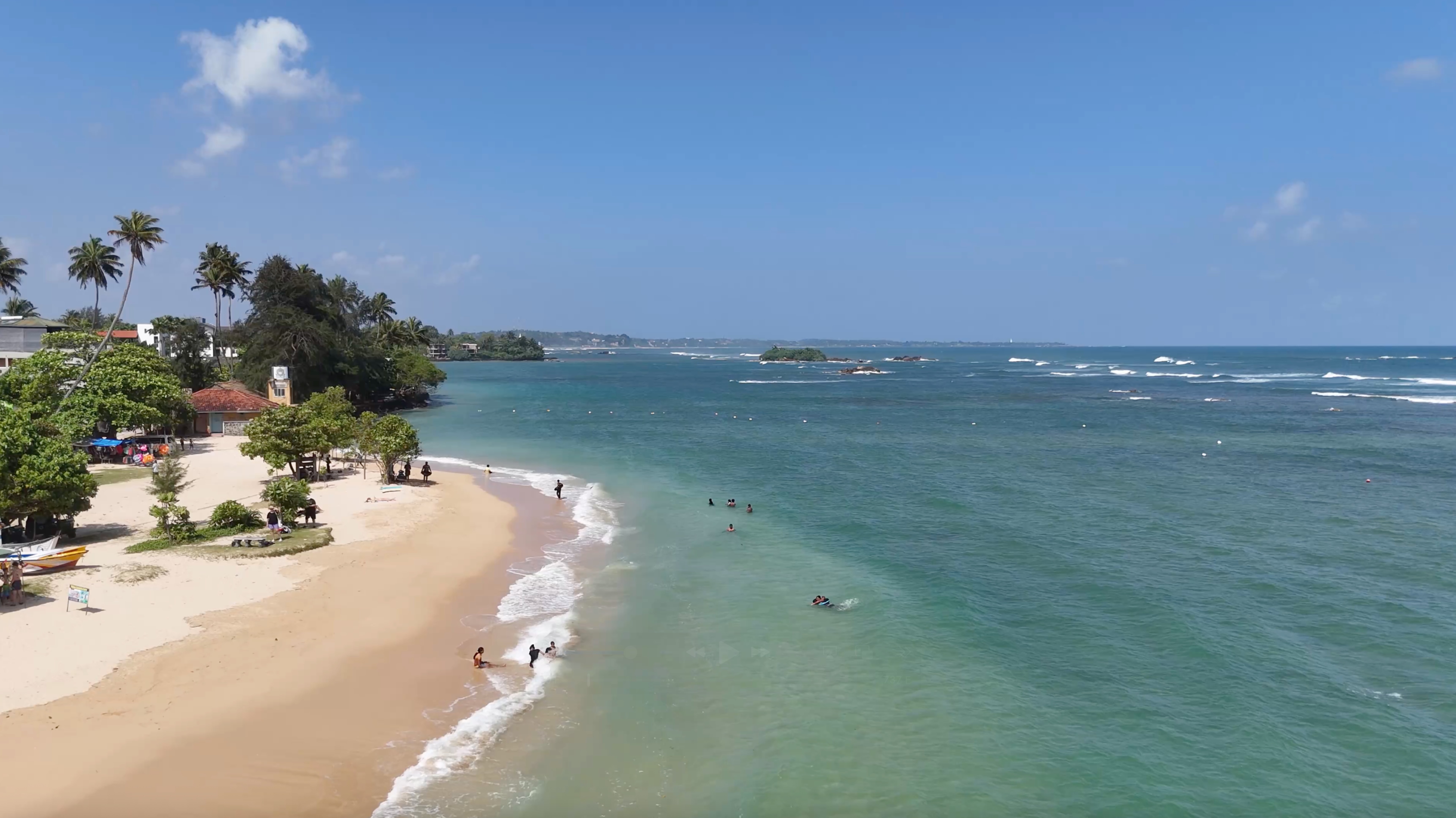 Шри Ланка красивые пляжи, #SriLanka 🇱🇰, #beach, #Drone  Polhena Beach