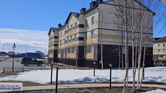Жизнь в северном городе за Полярным кругом. ЖизньСеверян. Ямало-Ненецкий АО Лабытнанги. Прогулка.