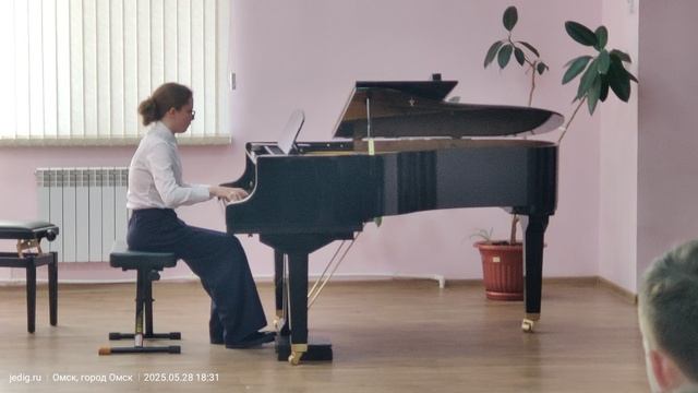 Вечер для родителей фортепианного отделения ДШИ 21 Омск 28 мая 2025