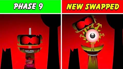 Incredibox Sprunki: Фаза 9, но новая измененная версия (новый мод)