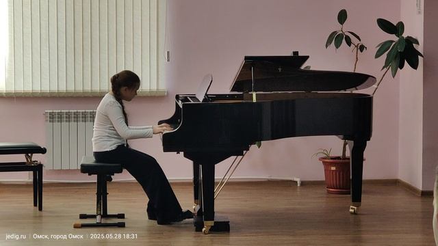 Вечер для родителей фортепианного отделения ДШИ 21 Омск 28 мая 2025