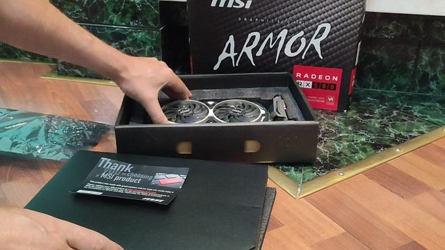 rx 580 8G msi armor