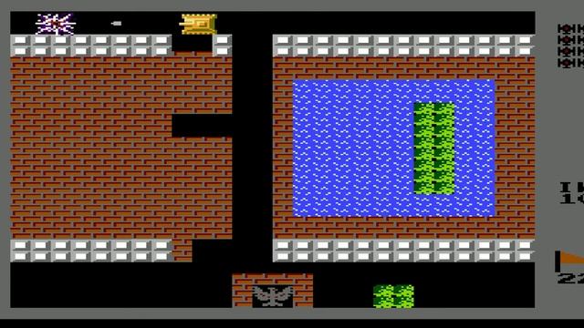 Battle City By Singularity (Battle City Hack) (NES, 1985) Уровень 22