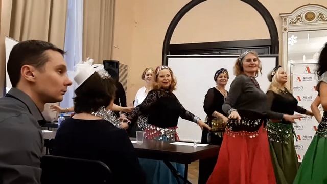 "Восточные танцы" ансамбля "Виктория"