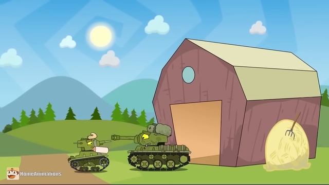 HomeAnimations – Мультики про танки  Эпические Односерийные серии - Мультики про танки