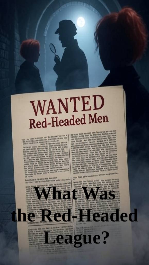 The Red-Headed League Mystery in 60 Seconds | Sherlock Holmes #Shorts