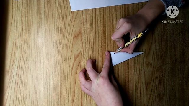 Делаем Снежинку из бумаги. Виде Сердечек.