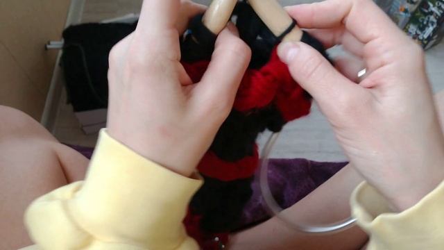 Вплетение косы в вязание. Особая техника sinitsa_knit