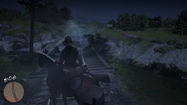 Red Dead Redemption 2*Призачный поезд !