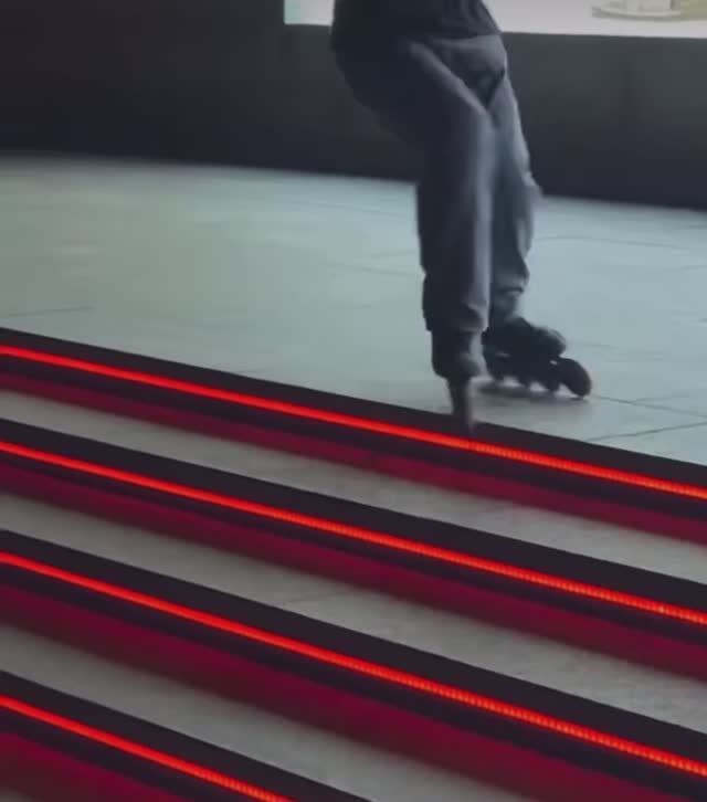 Freeskating на лестнице_Невероятно, но факт!