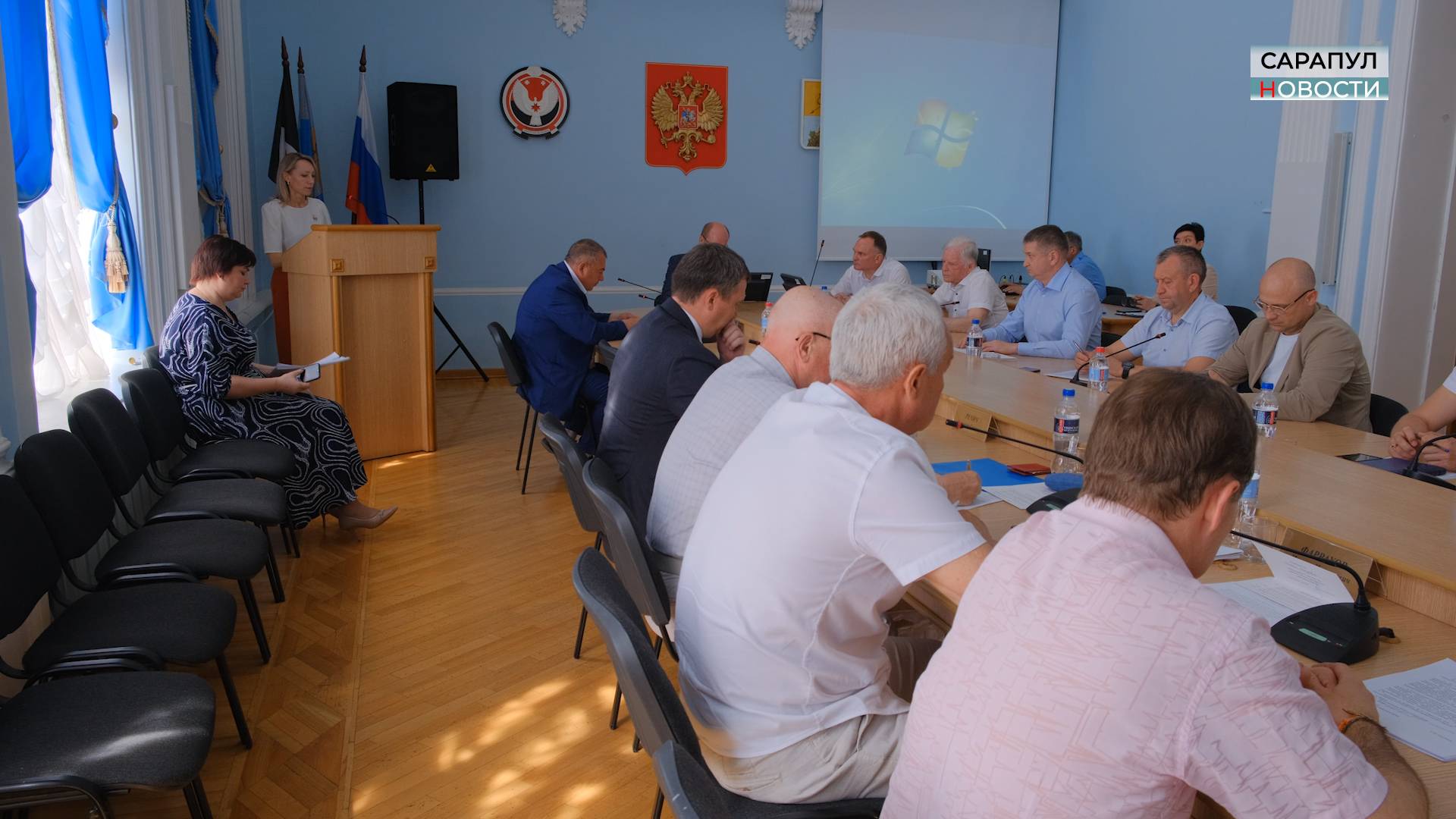 ЗАСЕДАНИЕ САРАПУЛЬСКОЙ ГОРОДСКОЙ ДУМЫ